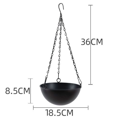 Nordic Metal Hanging Chain Flower Pot Iron Hanging Flower Basket Vase Plant Hanging Planter For Home Garden Balcony Decoration Nordic Metal Hanging Chain Flower Pot Iron Hanging Flower Basket Vase Plant Hanging Planter For Home Garden Balcony Decoration
